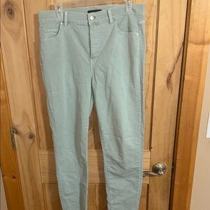 Ann Taylor Mint Skinny Crop Jeans